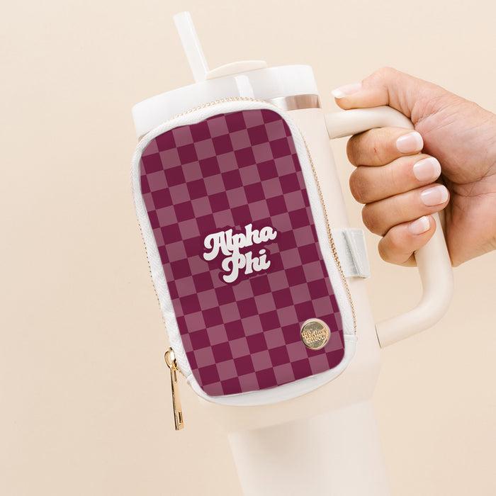 Alpha Phi Tumbler Fanny Pack