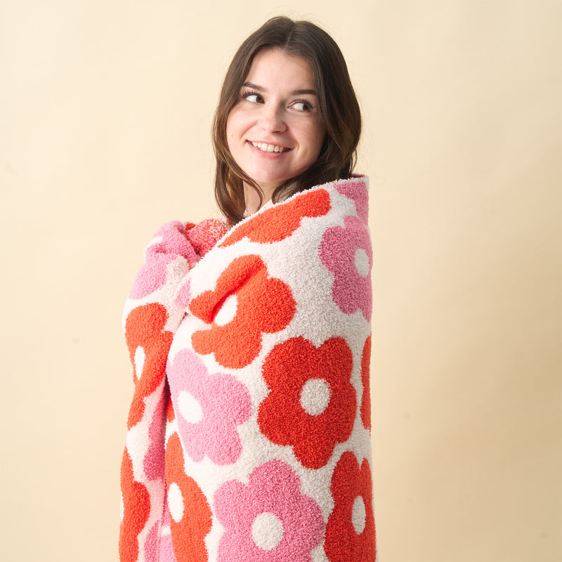 Lovebug Floral Cozy Dreams Luxe Blanket