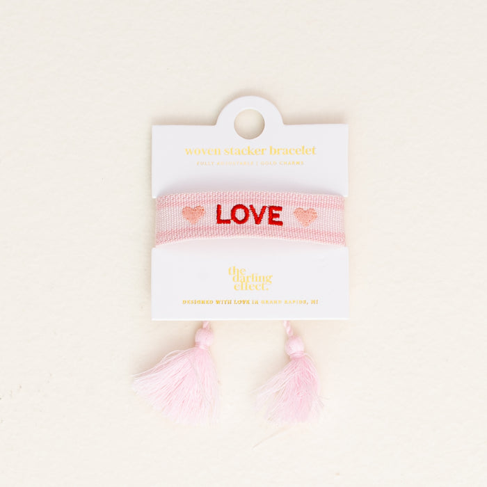 Love Woven Bracelet