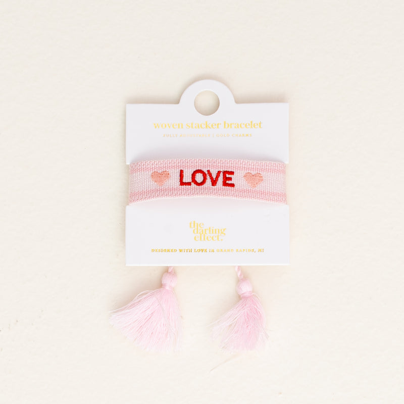 Love Woven Bracelet