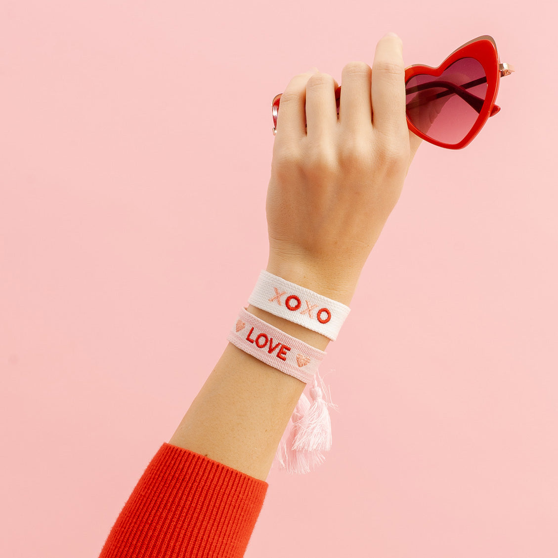 XOXO Woven Bracelet