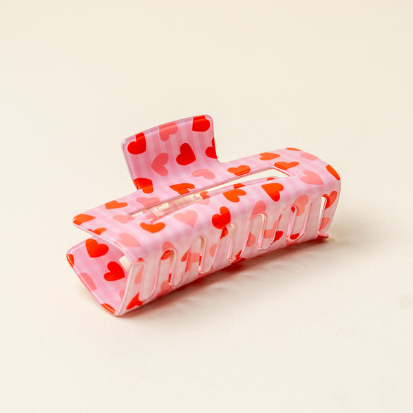 Charming Gingham Claw Clip