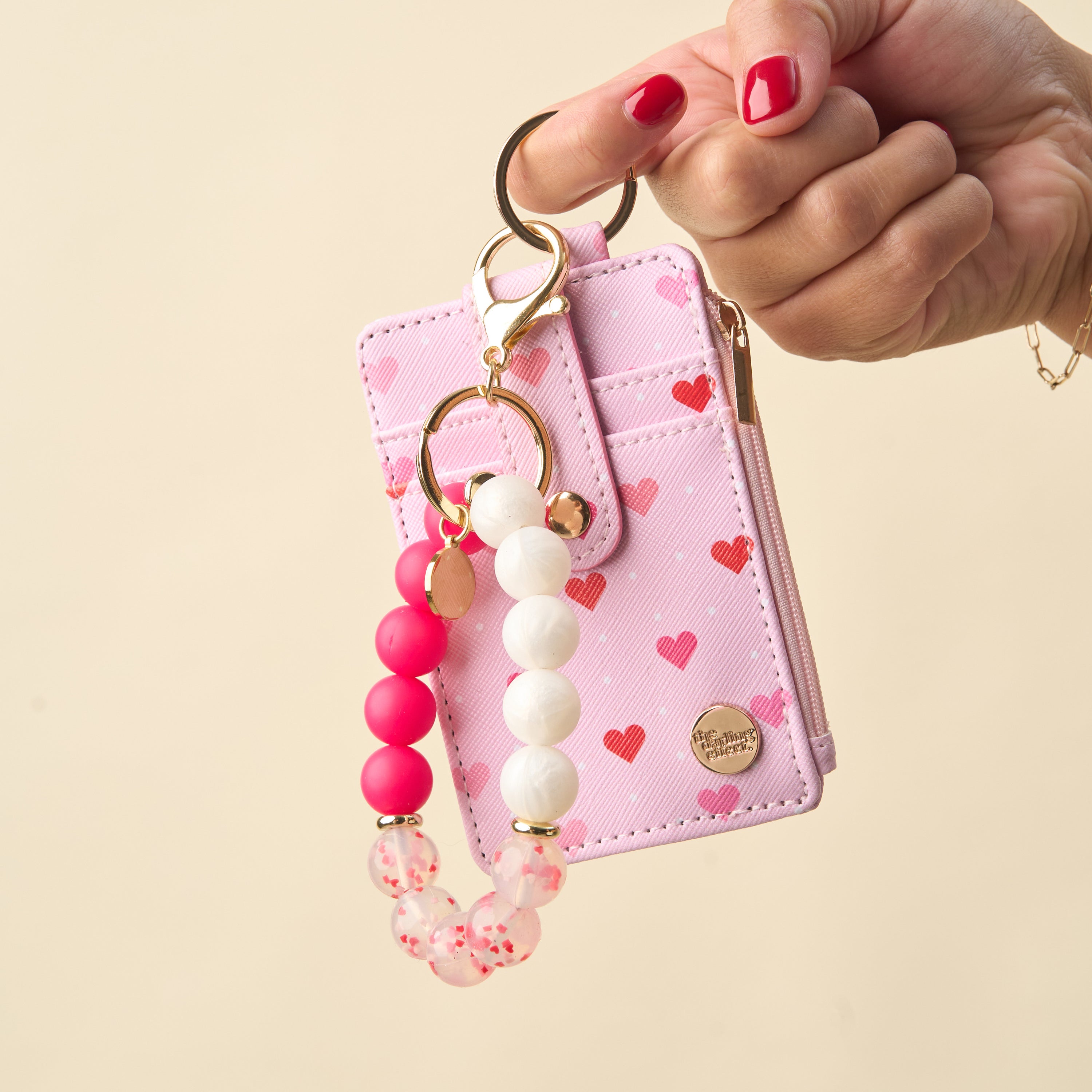 'Lil Hearts Keychain Wallet