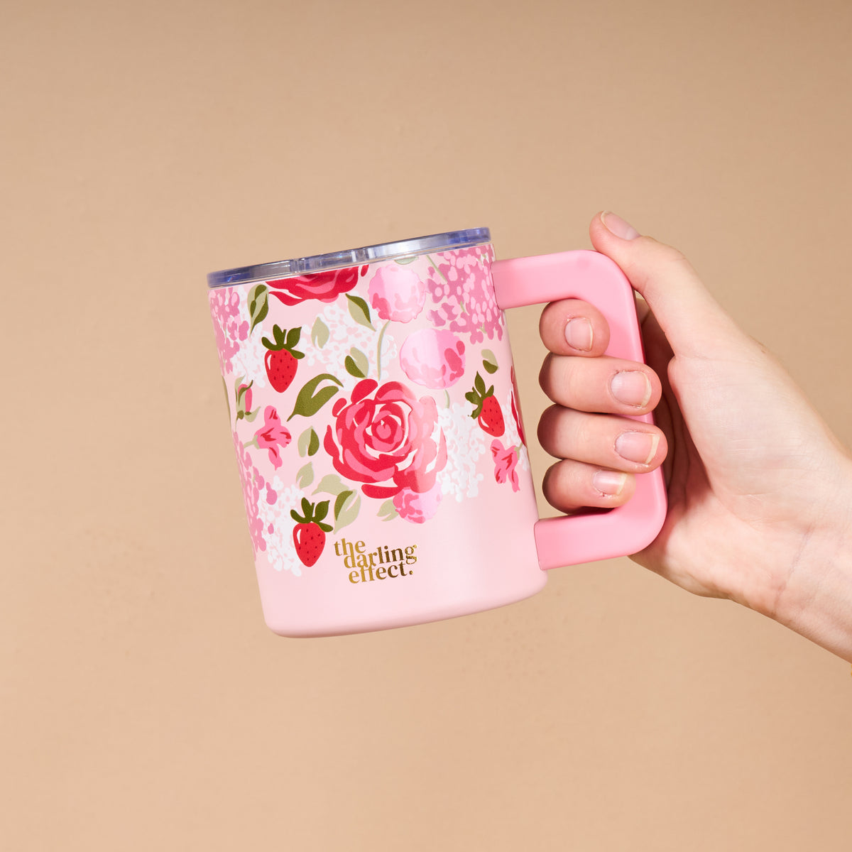 Rose Garden 14 oz Insulated Mug