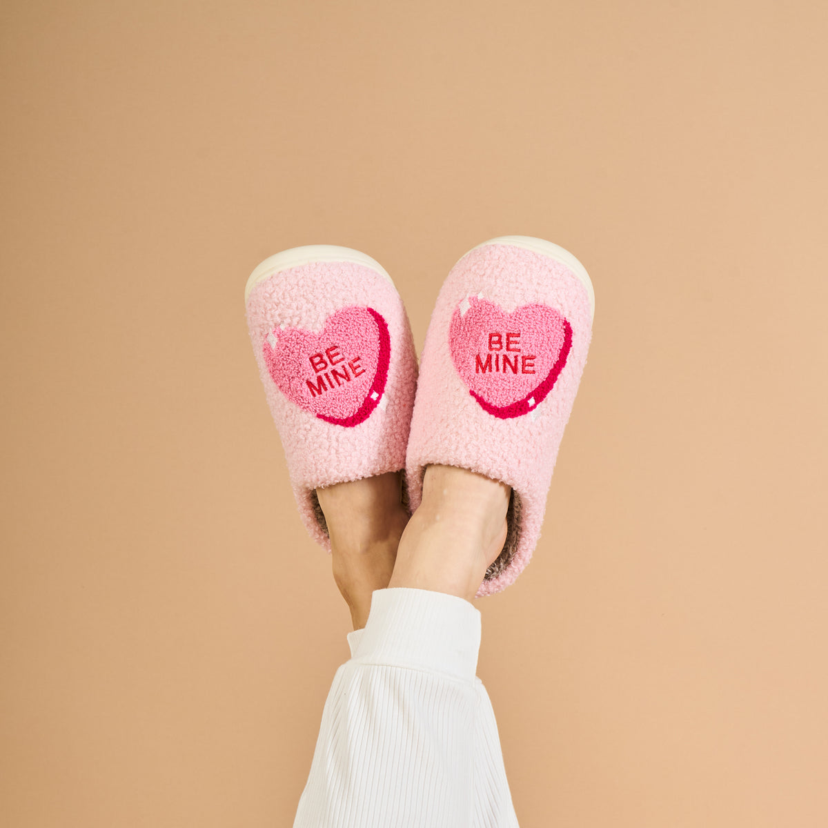 Fuzzy Slippers-Be Mine