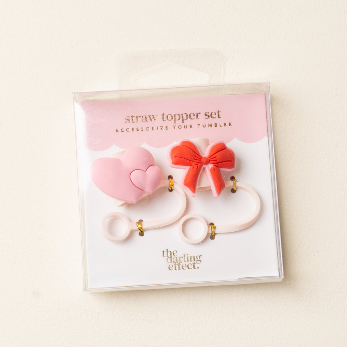 Sweet & Sassy Straw Topper Set