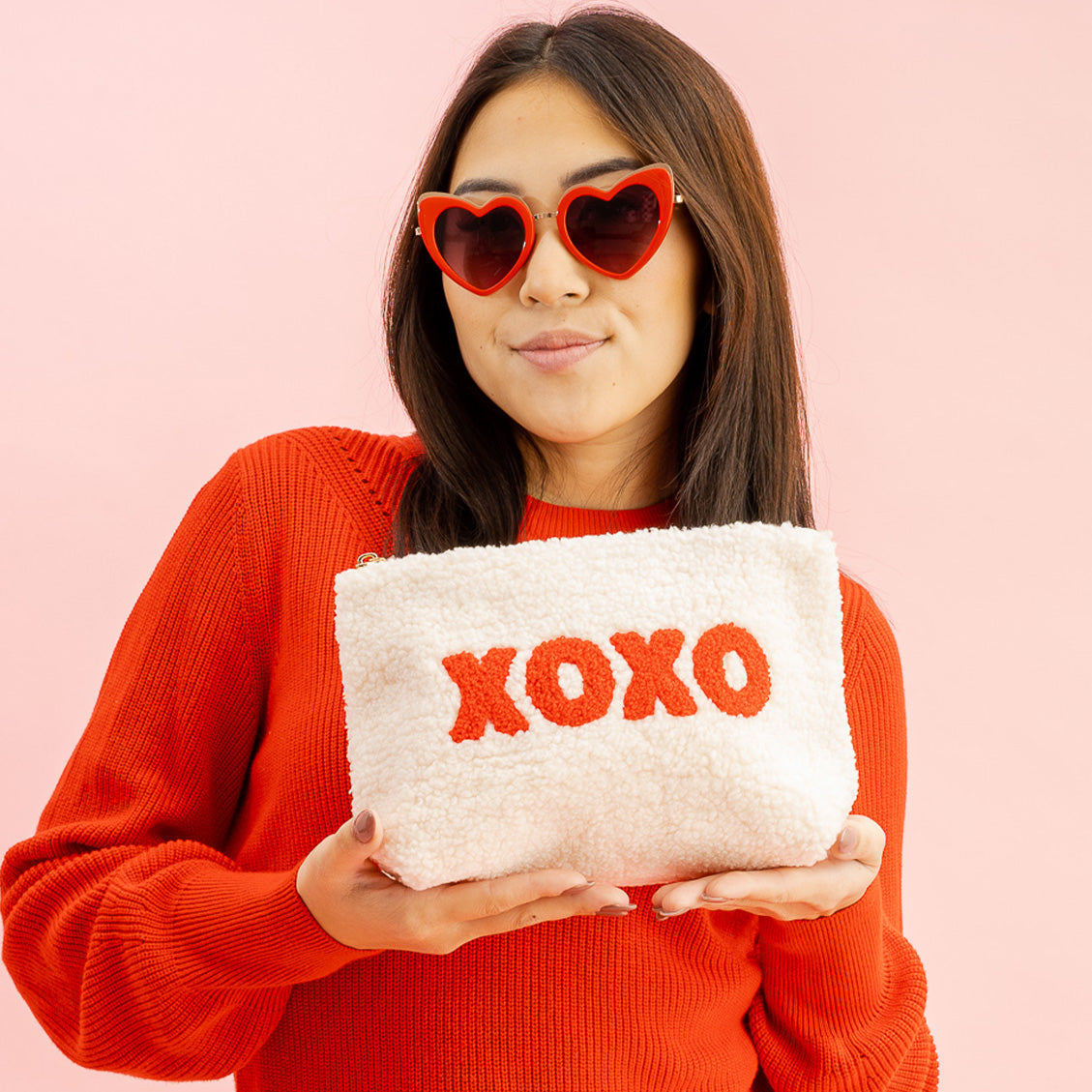 XOXO Teddy Pouch