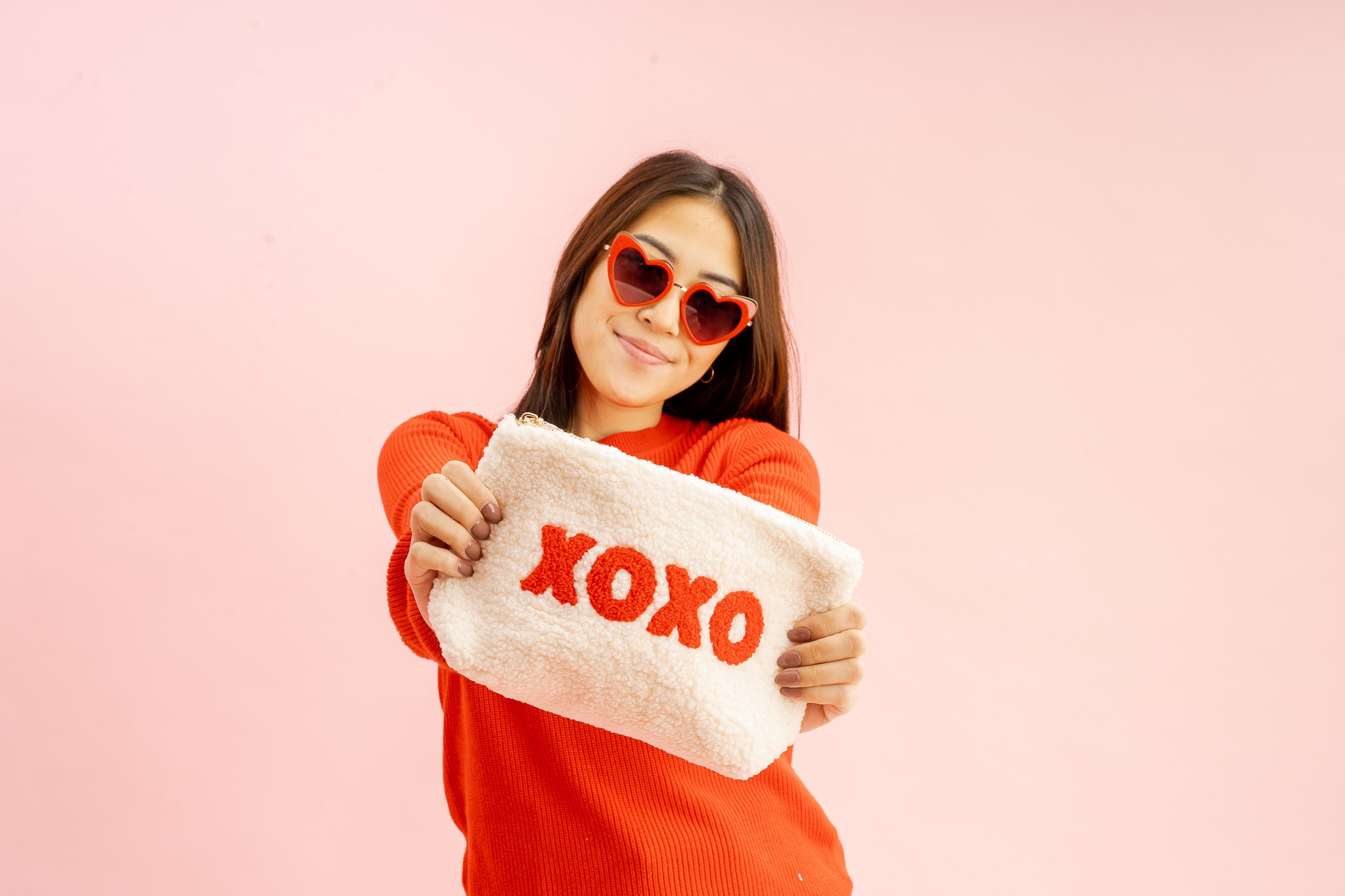 XOXO Teddy Pouch