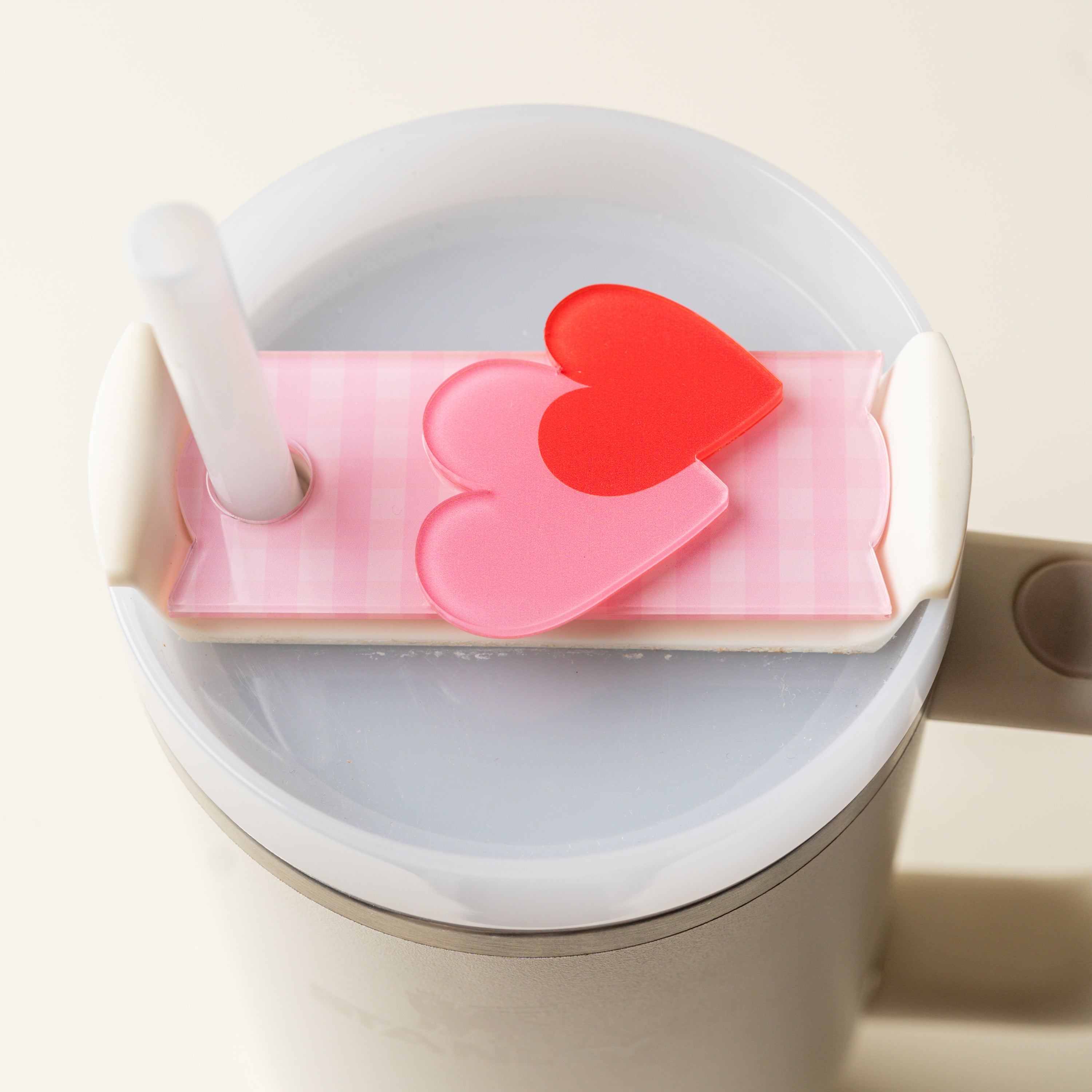 Valentine's Tumbler Lid Tag