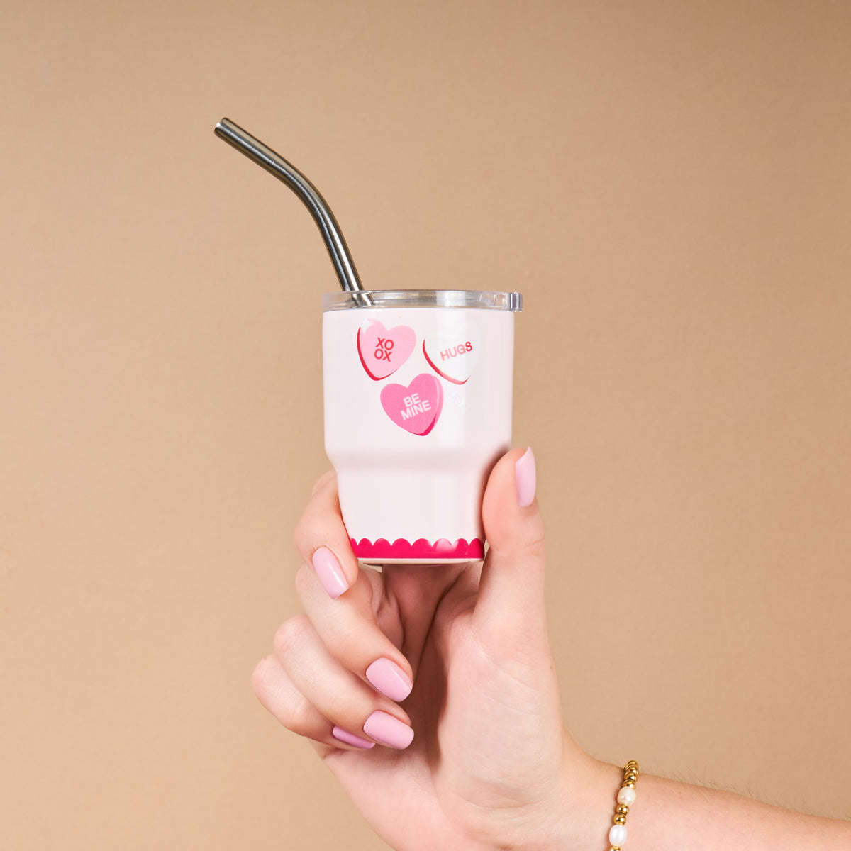 Candy Hearts 2 oz Tiny Tumbler