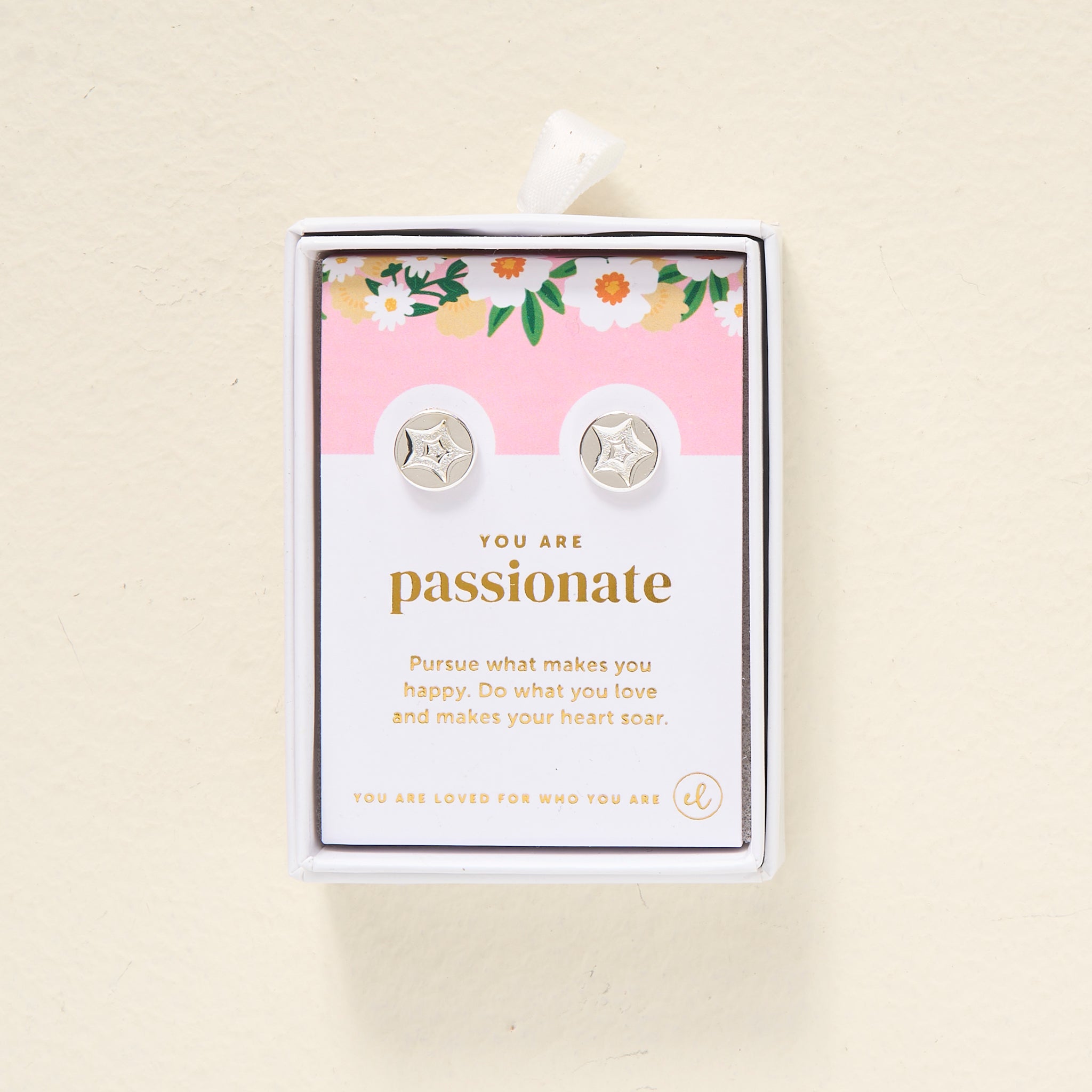 You Are Passionate Dainty Stud Earrings