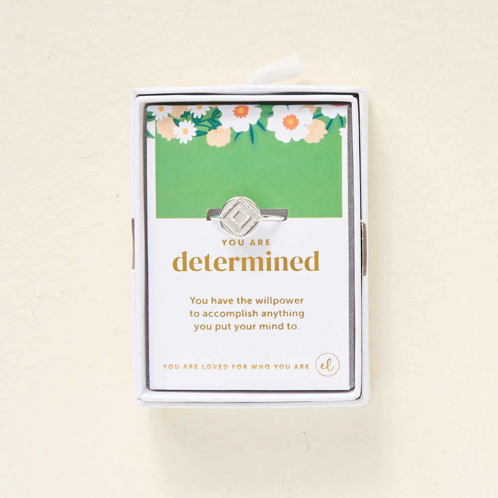You Are Determined Adjustable Ring