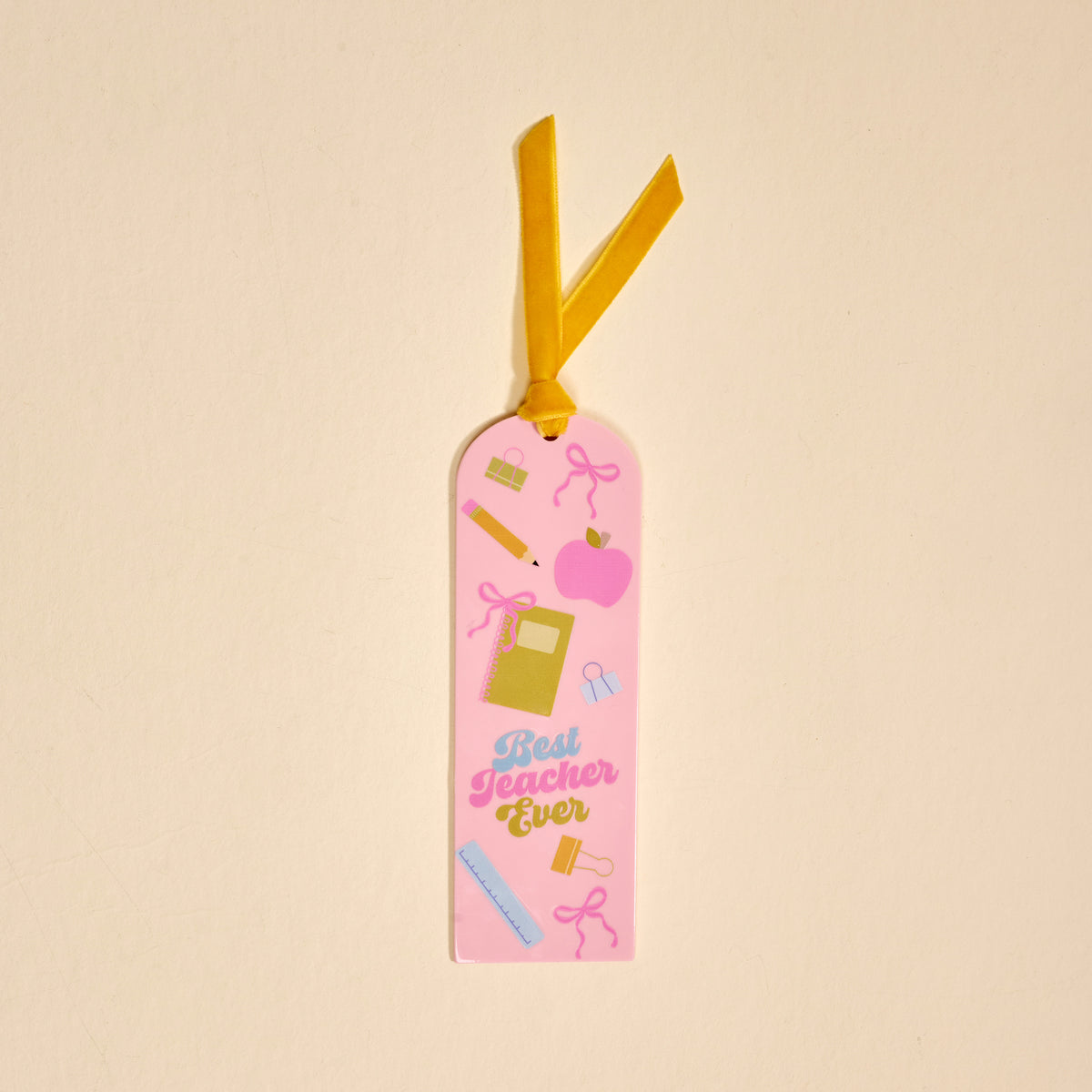 Best Teacher Ever Acrylic Bookmark