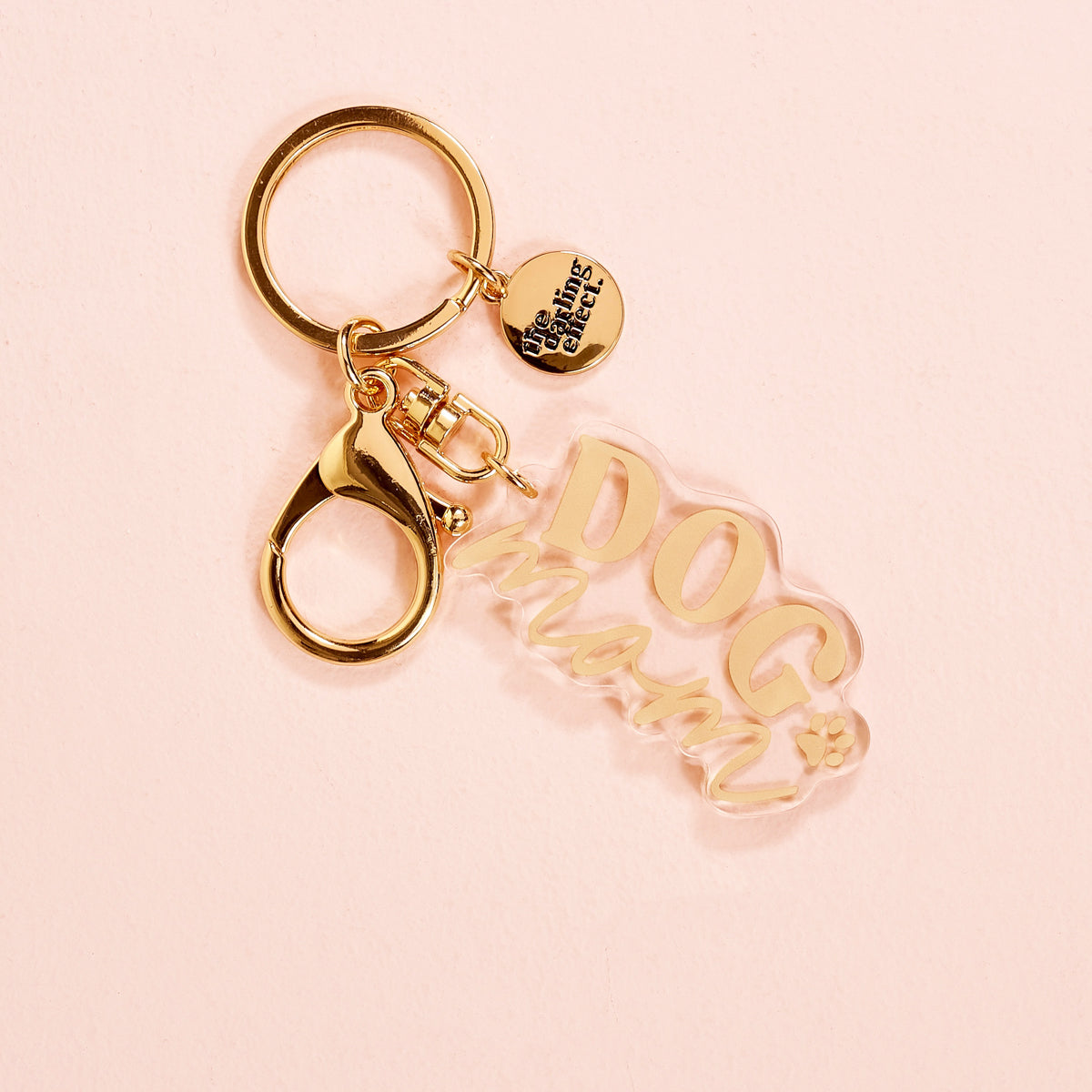 Dog Mom Acrylic Keychain