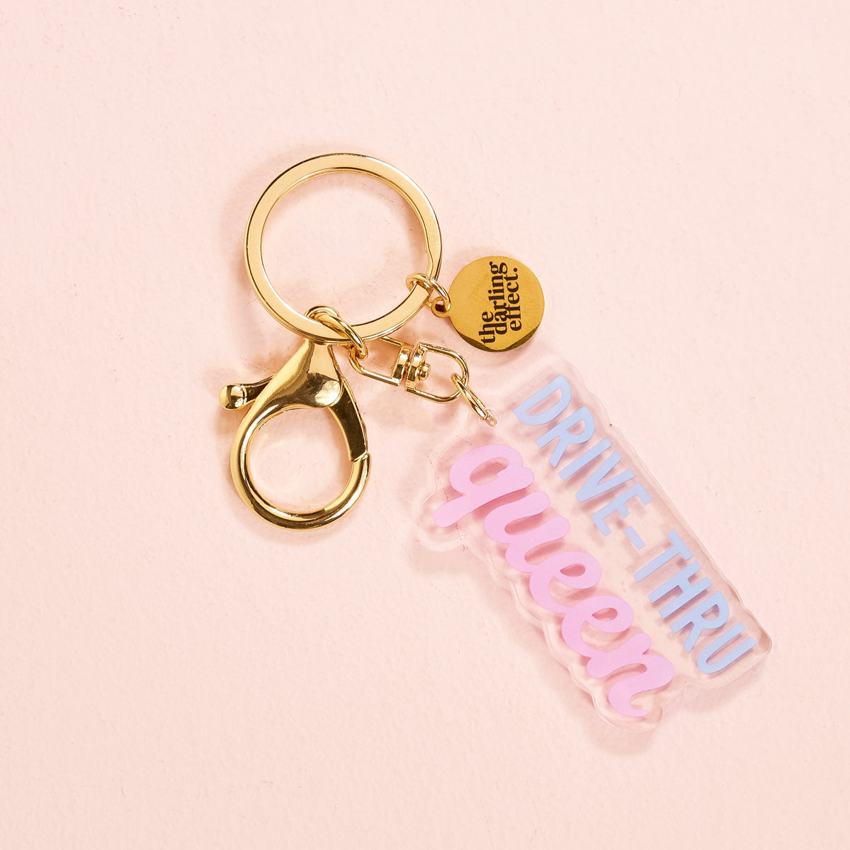 Drive Thru Queen Acrylic Keychain