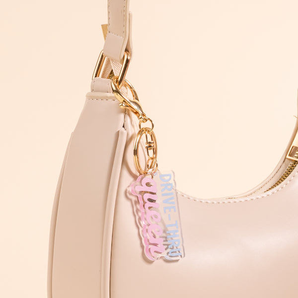 Drive Thru Queen Acrylic Keychain