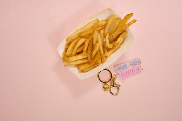 Drive Thru Queen Acrylic Keychain