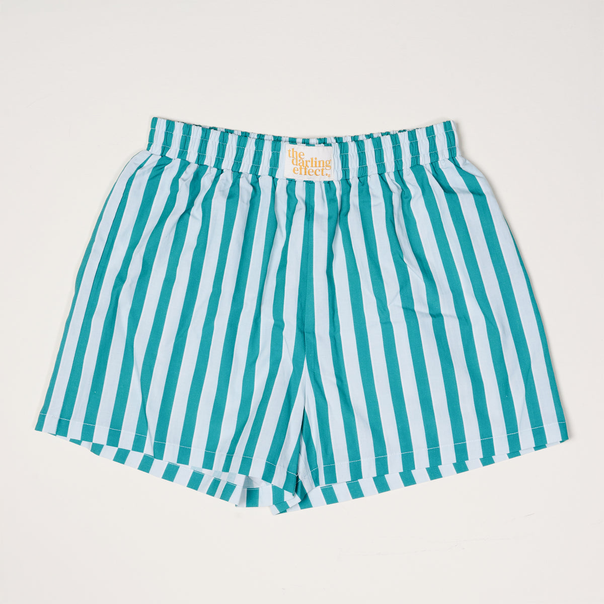 Sicily Stripes Teal All Day Boxer Shorts