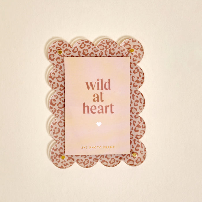 Born Wild Mini Acrylic Picture Frame Magnet