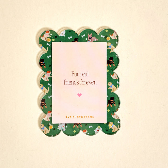 Dog Days Mini Acrylic Picture Frame Magnet