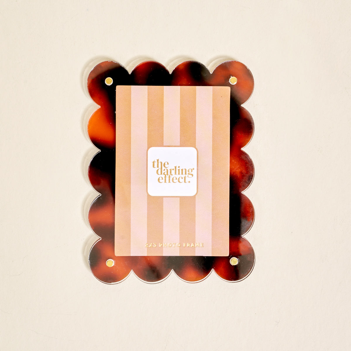Tortoise Mini Acrylic Picture Frame Magnet