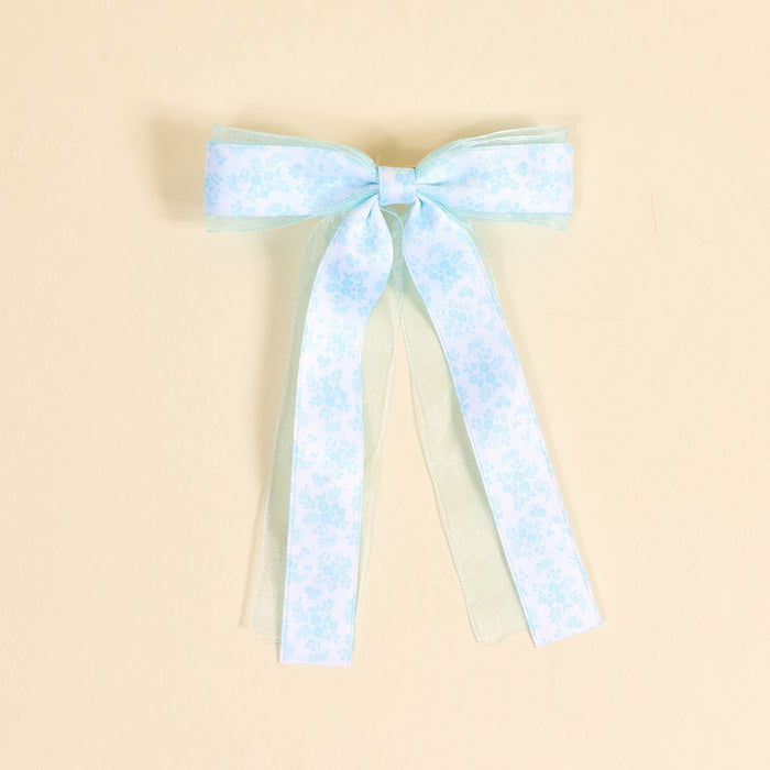 Something Blue Lovely Layered Hair Bow