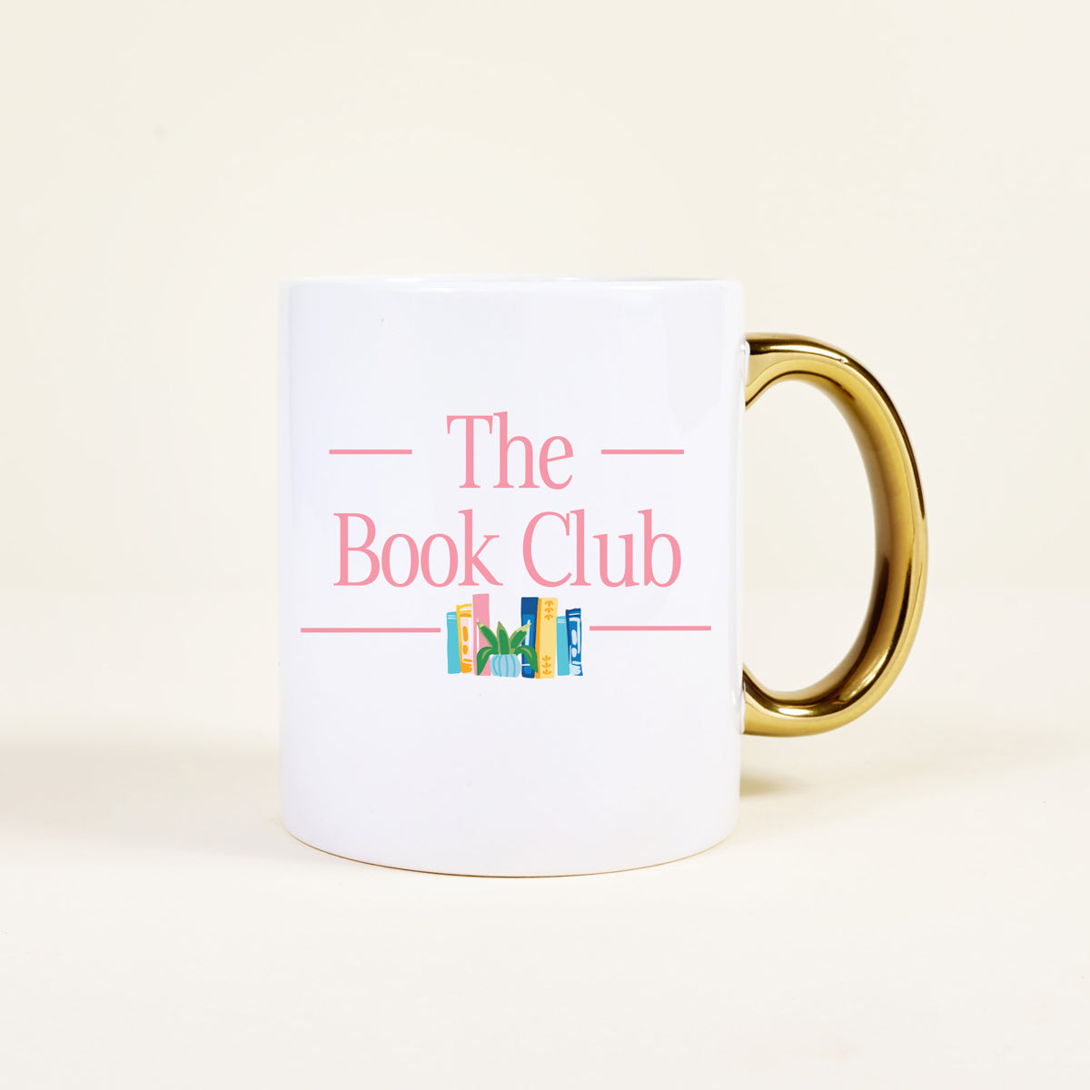 The Book Club 11 oz Cozy Cute Ceramic Mug
