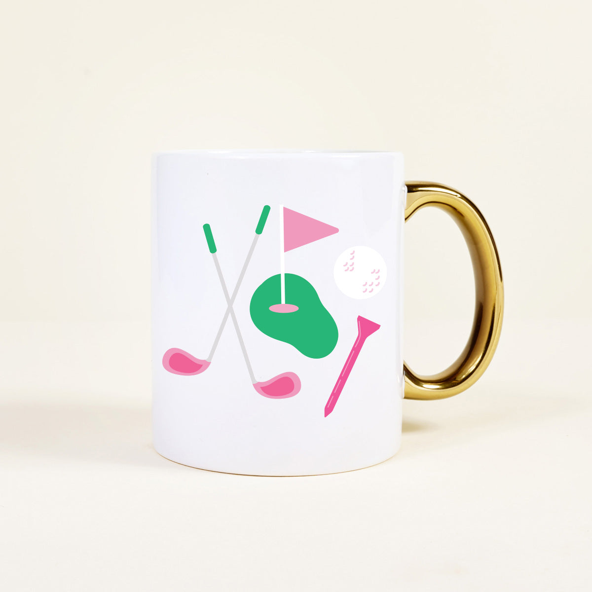 The Golf Edit 11 oz Cozy Cute Ceramic Mug