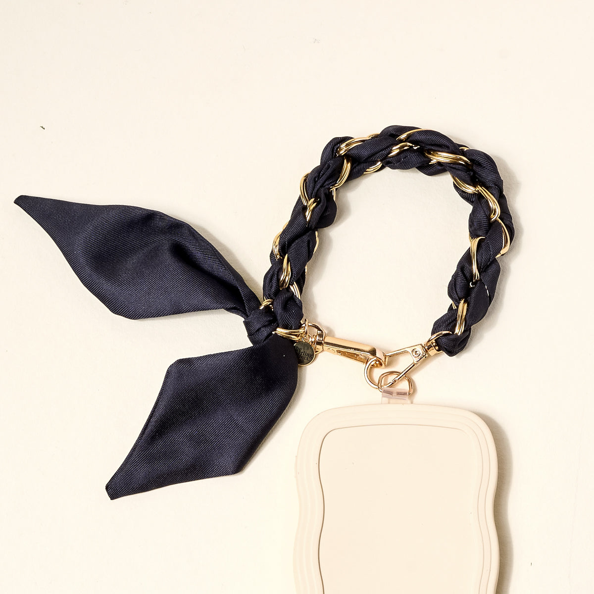 Black Call Me Later Phone Scarf