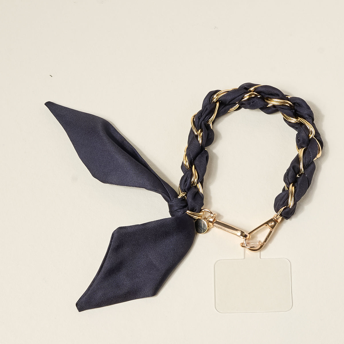 Black Call Me Later Phone Scarf