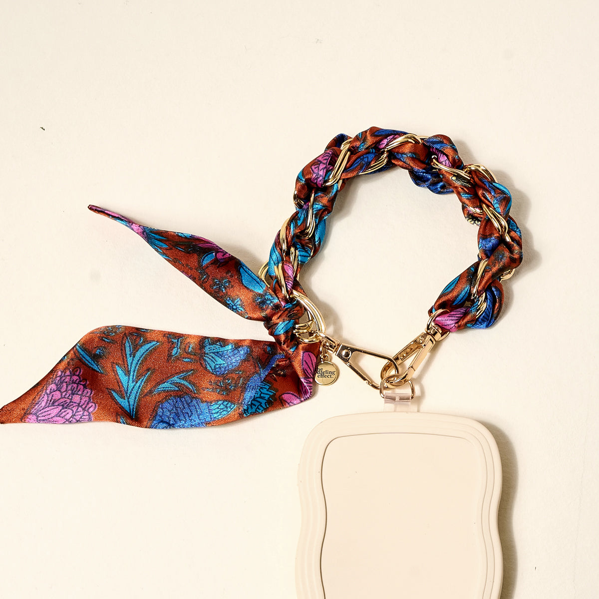 Vibrant Bloom Call Me Later Phone Scarf