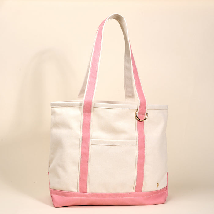Blush The Signature Canvas Tote Bag