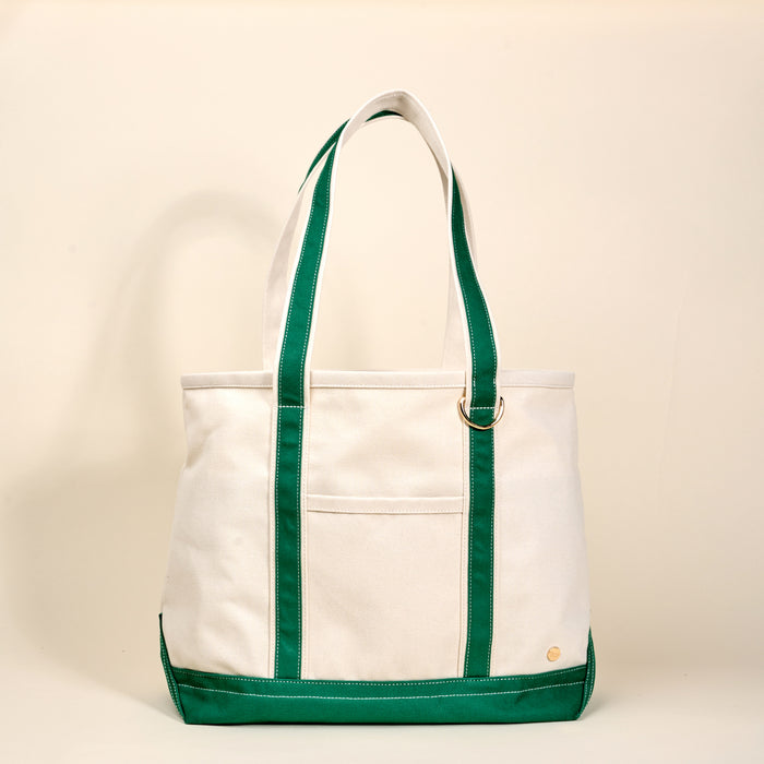 Dark Green The Signature Canvas Tote Bag