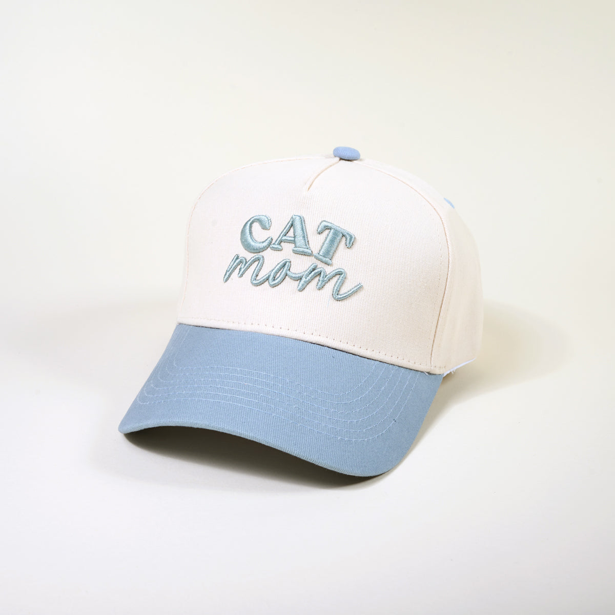 Cat Mom Classic Canvas Hat