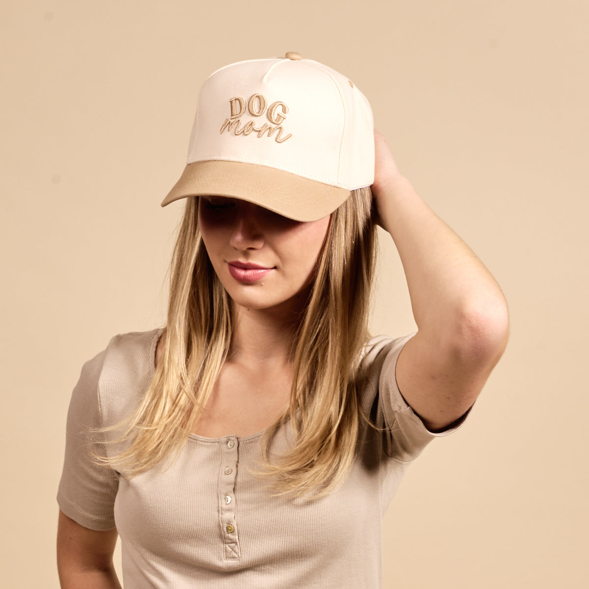 Dog Mom Classic Canvas Hat