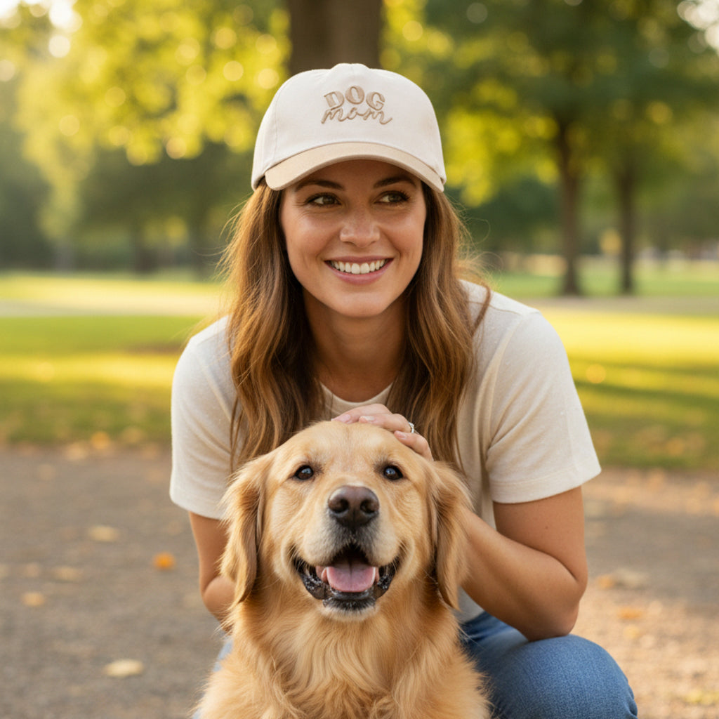 Dog Mom Classic Canvas Hat