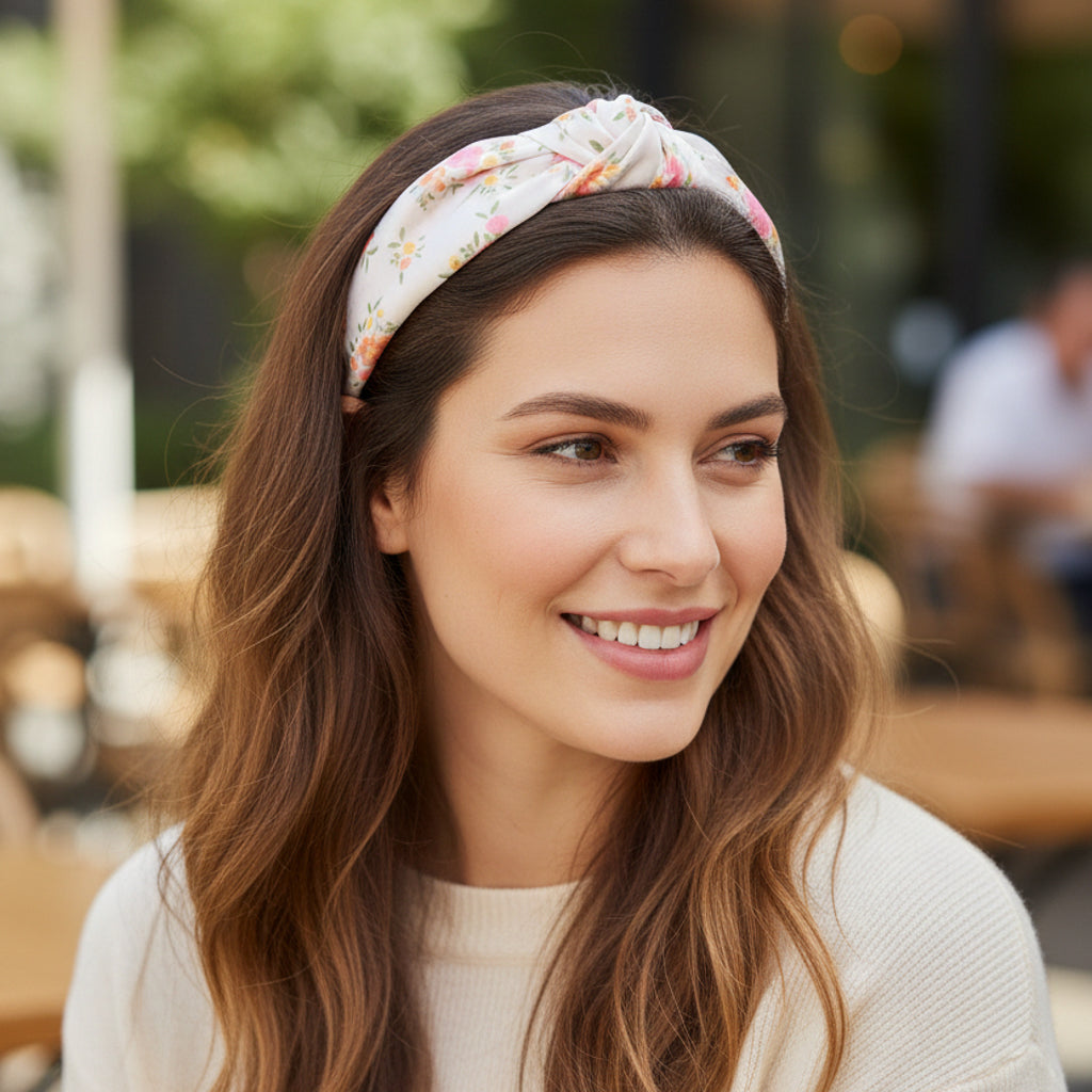 Endless Daydream Cream Classic Twist Headband
