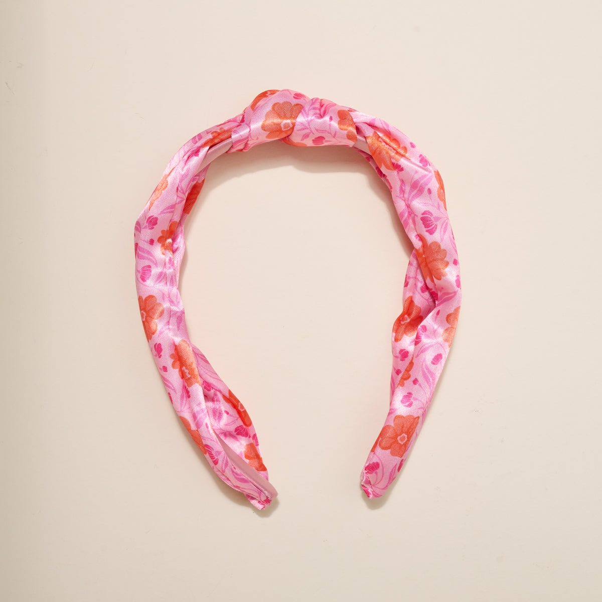 Poppin' Petals Hot Pink Classic Twist Headband