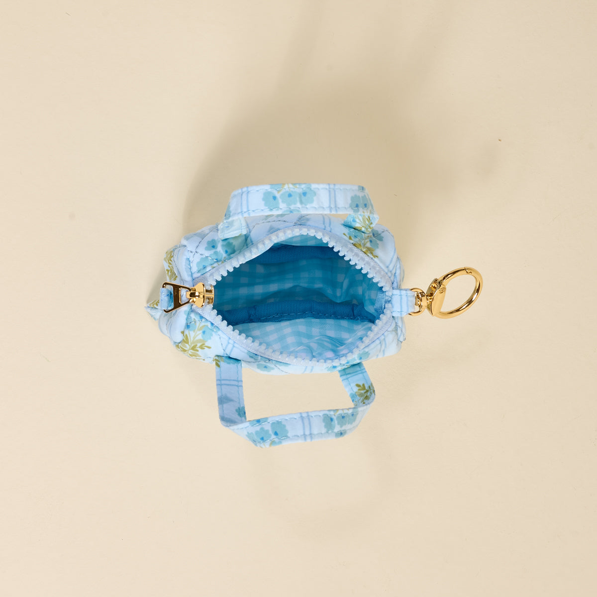 Oh So Fancy Blue Itty Bitty Duffle Bag Charm