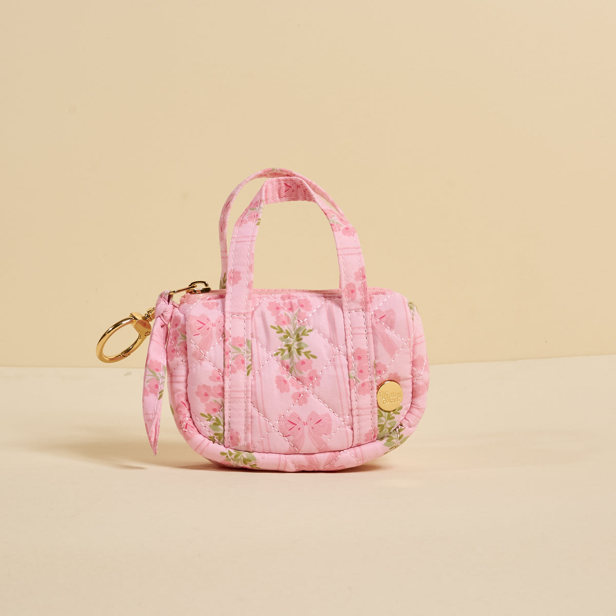 Oh So Fancy Pink Itty Bitty Duffle Bag Charm
