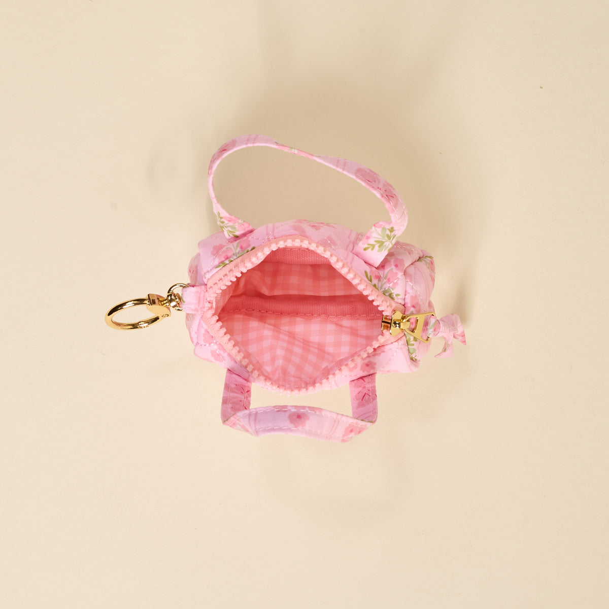 Oh So Fancy Pink Itty Bitty Duffle Bag Charm