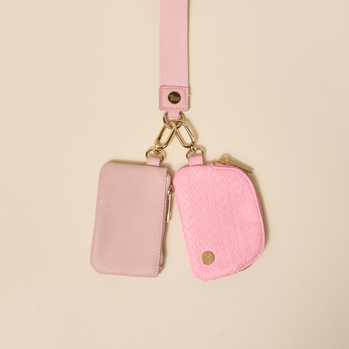 Blush Dynamic Duo Pouch Luxe Wristlet