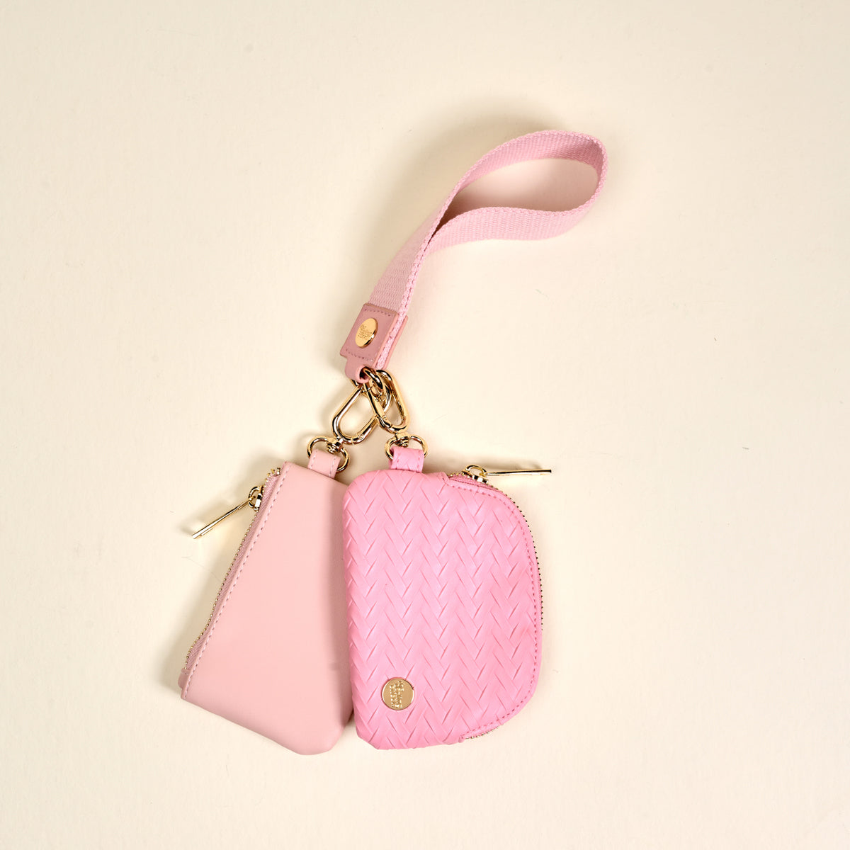 Blush Dynamic Duo Pouch Luxe Wristlet