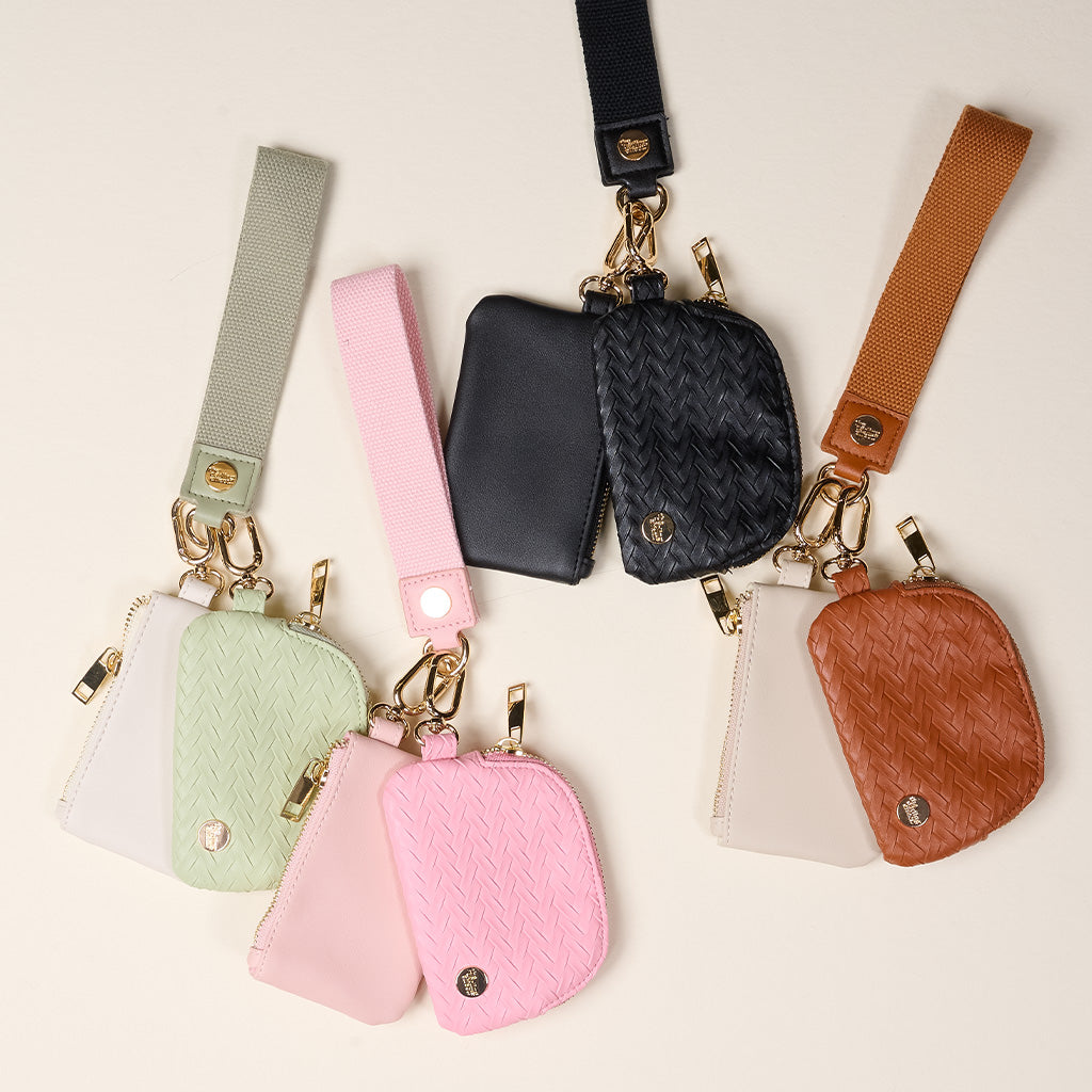 Blush Dynamic Duo Pouch Luxe Wristlet