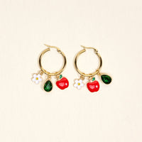 Apple of My Eye Signature Hoop Earrings