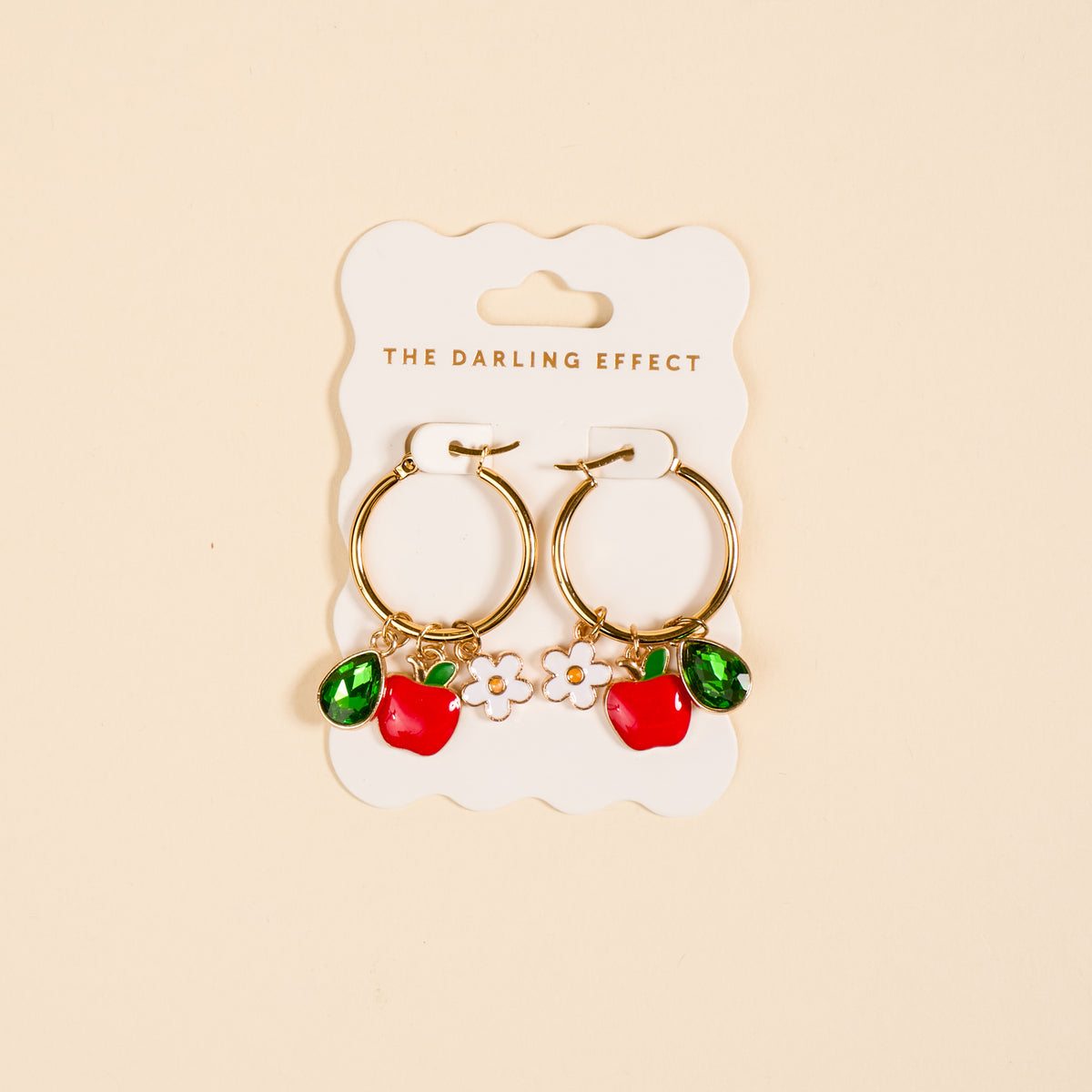 Apple of My Eye Signature Hoop Earrings