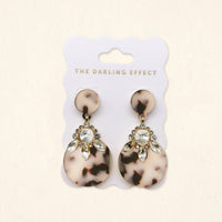 Blonde Tortoise Show Stopper Earrings