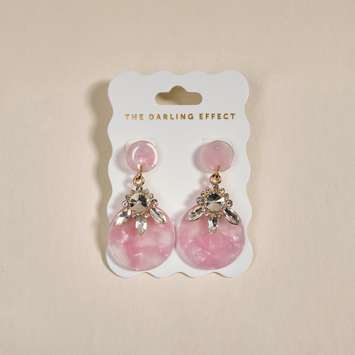 Rosé Radiance Show Stopper Earrings