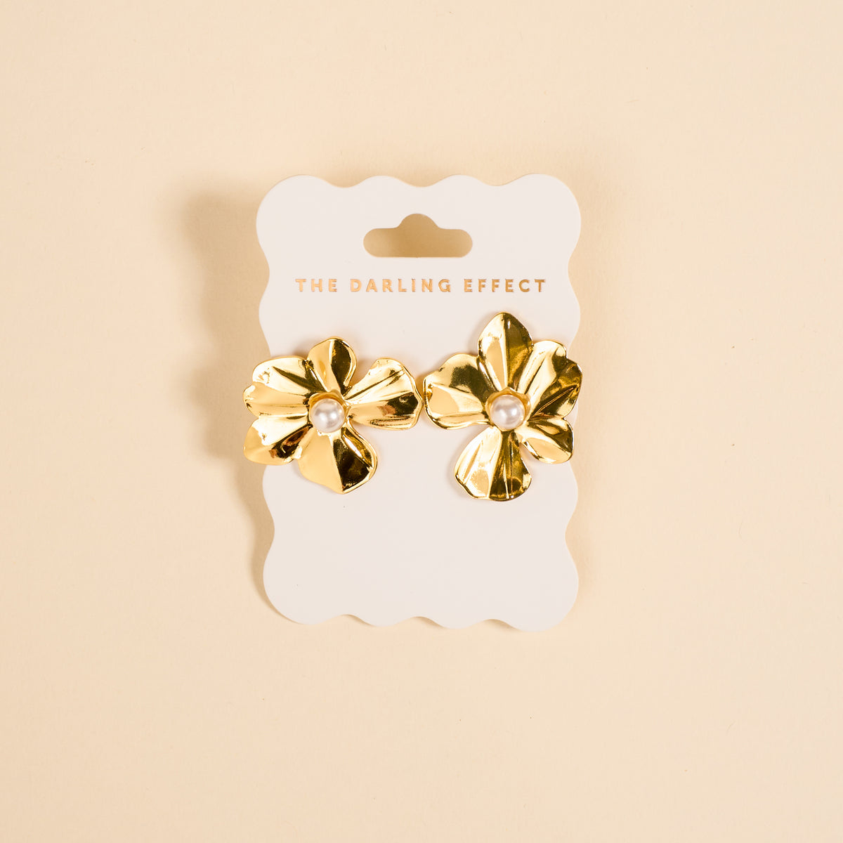 Golden Bloom Standout Earrings