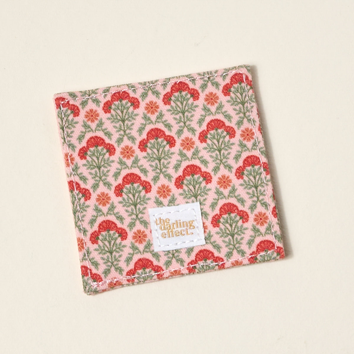 Everbloom Dusty Rose Corner Keeper Fabric Bookmark